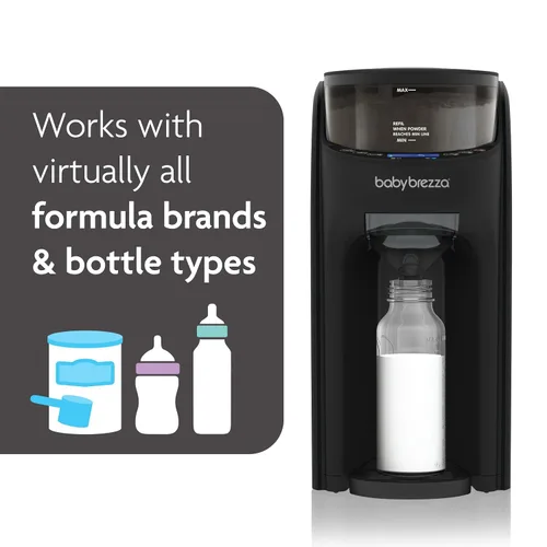 Vista 5 de Baby Brezza Formula Pro Advanced WiFi - Máquina dispensadora de fórmula, mezcla automáticamente un biberón de fórmula caliente al instante, prepara