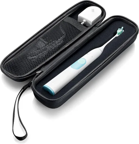 Carcasa rígida para Philips Sonicare 2 Series placa control Sonic recargable cepillo de dientes eléctrico, con bolsillo de malla, de la marca