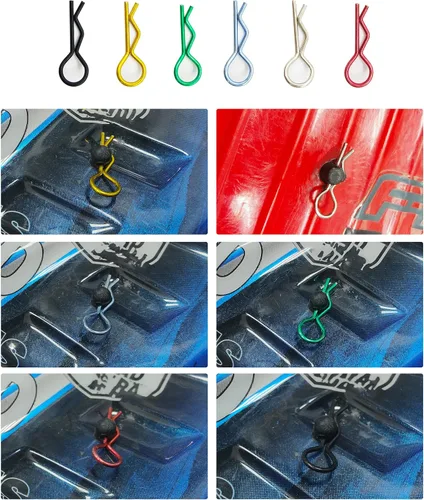 Vista 6 de Juego de tornillos universales RC de 710 piezas, 304 tornillos de acero inoxidable, sujetadores de hardware para Traxxas Axial Redcat HPI Arrma