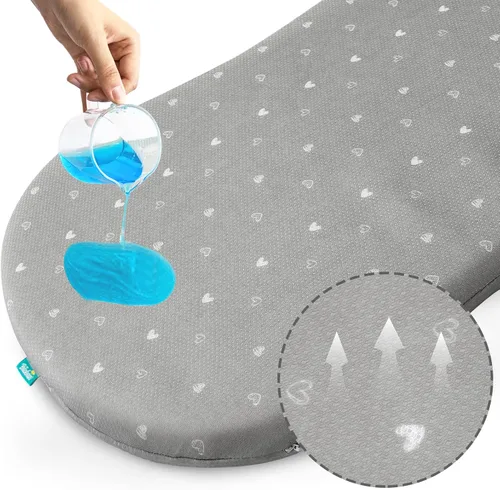 Protector de colchón de moisés de 18 x 30 pulgadas, compatible con Halo Bassinest Swivel, Flex, Glide, Premiere & Luxe Series Sleeper, espuma suave