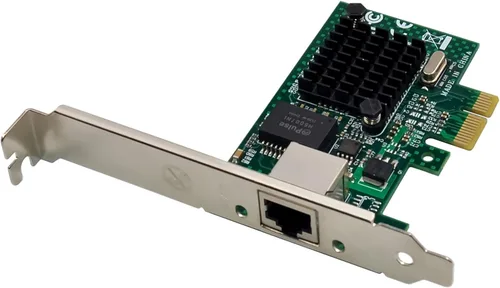 Vista 2 de Adaptador de servidor Gigabit Ethernet PCIe con tarjeta de red PCI-E de escritorio PCI-E de Broadcom NetXtreme BCM5751 10/100/1000 Mbps
