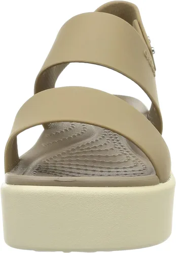 Vista 2 de Crocs Sandalia Brooklyn de cuña baja para mujer