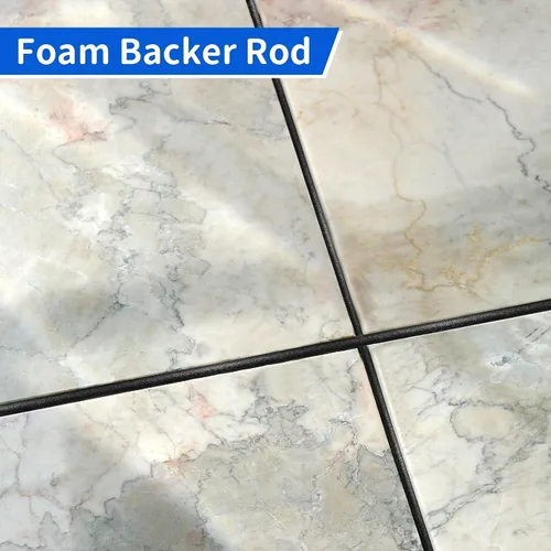 Vista 5 de Varilla de respaldo de espuma para huecos, juntas de relleno de grietas de concreto, rellenos de espuma para ahorrar calafateo varilla de refuerzo