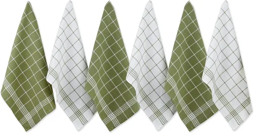 Vista 17 de J&M Home Fashions - Toalla de cocina de algodón con bucles de punto gofre