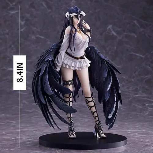 Vista 3 de Figura de anime Myuilor de vestido con flores en bola, figura de niña pura de PVC