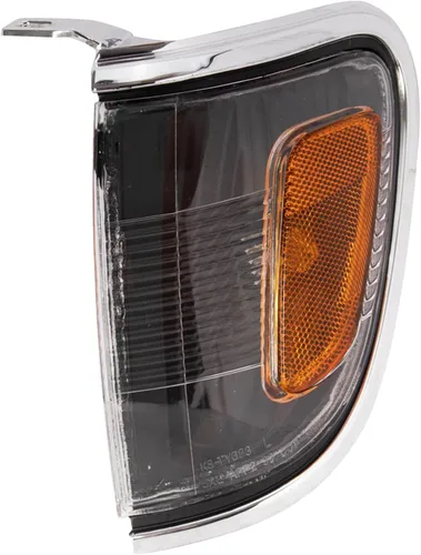 Vista 135 de TRQ Juego de Conjunto de Ensamble de Faros de 2 Piezas de Desempeño Halógeno con Marco Cromado Conductor y Lado del Pasajero Compatible con Mercedes