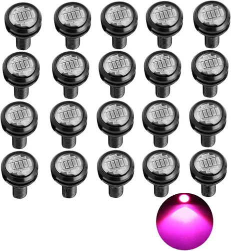 Vista 13 de Eagle Eye Luces LED, DIY Ultra Delgadas de 23mm 12SMD Luces de Marcha Diurna, Luz de Freno, Señal de Giro, Luz Trasera, Luz de Respaldo, Luz