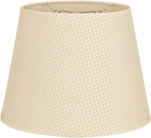 Vista 4 de Royal Designs, Inc. HB-606-16GG Pantalla de lámpara de tambor poco profundo cónico de tapa dura, oro verde, 12 x 16 x 11