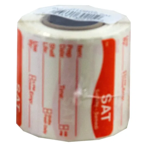 Vista 3 de DayMark Safety Systems DissolveMark IT112213-1 - Etiqueta para el Día de la Semana, 2" x 2", Azul, Rollo de 250