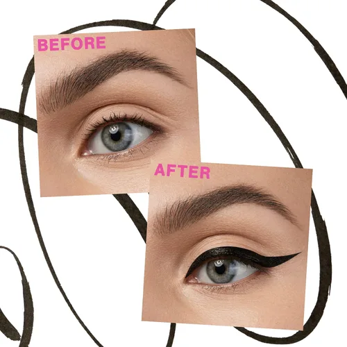 Vista 5 de wet n wild Proline - Delineador de ojos con punta de fieltro, color marrón oscuro.017z (paquete de 3)