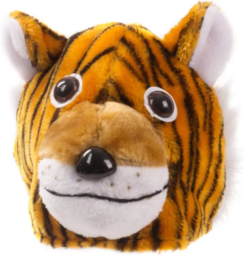 Vista 4 de Tigerdoe Sombrero de animal - Disfraz de león, tigre, oso - Juego de 3 sombreros