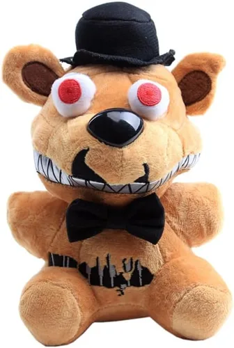 Vista 4 de FNAF Juguetes de peluche Nightmare Mangle Freddy Marionette - Paquete de 3