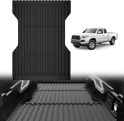 Vista 21 de TripleAliners - Tapete para caja de camioneta (de ejes) de 5 pies, encaje perfecto para pick-up de carga, accesorio de protección de vehículo