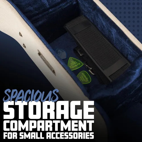 Vista 4 de Gator Cases Journeyman Series Deluxe Wood Case for Resonator Style Acoustic Guitars