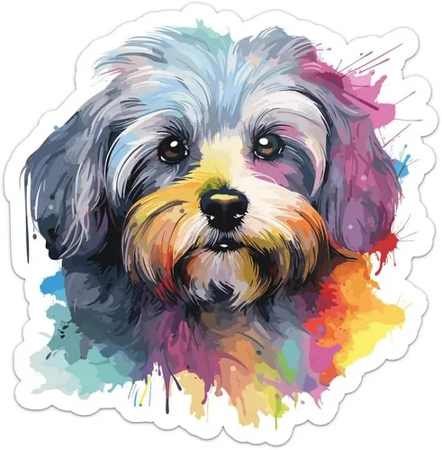 Vista 53 de Generic Pegatina de gato abisinio de acuarela colorida, calcomanía de vinilo impermeable para automóvil, laptop, pared, ventana, botella de agua