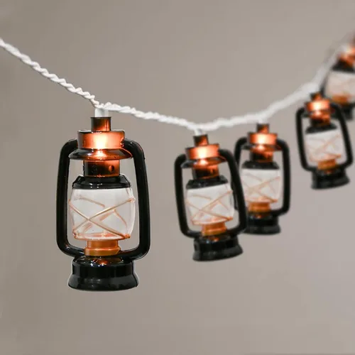 Vista 20 de Guirnalda de luces de trébol, 8.5 pies para decoración del día de San Patricio con 10 luces de trébol verde, luces de hadas de trébol conectables