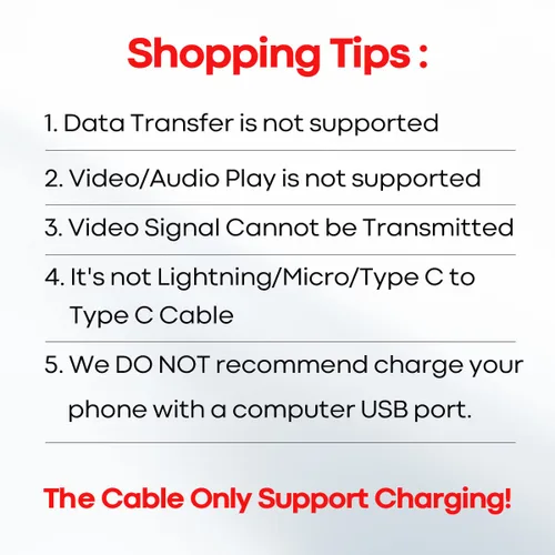 Vista 6 de CLEEFUN Cable largo USB C de 20 pies, cable de carga USB a USB-C, cable de carga tipo C de 20 pies para iPhone 16 serie 15, serie Samsung Galaxy