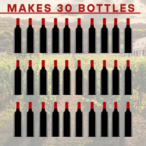 Vista 7 de Master Vintner™ El kit de recetas de vino Winemaker's Reserve™ hace 6 galones (Cab Merlot)