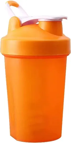 Vista 6 de ChezMax Botella agitadora para proteína en polvo (sin bisfenol A), 16 oz 400ML Protein Shaker Cup para antes del entrenamiento y batidos, botella