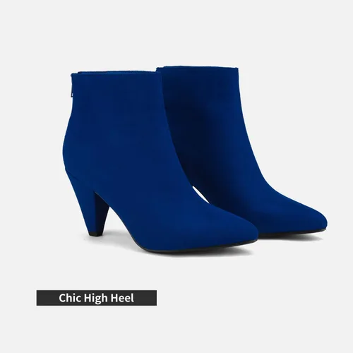 Vista 3 de DREAM PAIRS - Botas de tacón alto de aguja y punta fina para mujer