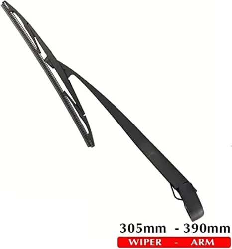 Vista 6 de Limpiaparabrisas trasero del coche limpiaparabrisas trasero brazo limpiaparabrisas para Nissan para marzo Hatchback 2010 2011 2012 2013 2014 2015