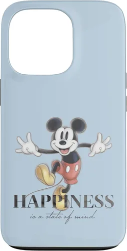 Vista 10 de Disney 100 aniversario Mickey Mouse D100 Quote Happiness Case para iPhone 17