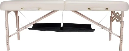 Vista 8 de EARTHLITE Hamaca para mesa de masaje, mesa de masaje portátil, estante de almacenamiento para cojines, sábanas y accesorios (39 x 19 pulgadas)