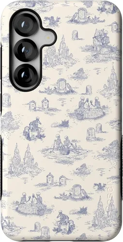 Vista 407 de Casely Funda para Galaxy S9 Postura de cadáver Yoga de esqueleto Diseño protector delgado esencial de doble capa