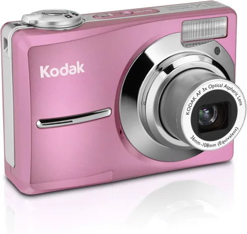 Vista 4 de Kodak EasyShare C913 Cámara digital de 9.2 MP con zoom óptico 3x (Rosa)