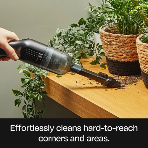 Vista 6 de BUFF Aspiradora de mano inalámbrica, aspiradora recargable para automóvil con ranura combinada y herramienta de cepillo incluida, para el hogar