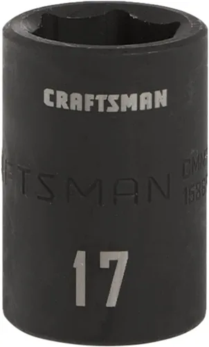 Vista 10 de CRAFTSMAN - Llave de vaso de impacto poco profundo, métrico, accionamiento de 1/2 pulgada, 12 mm (CMMT15860)