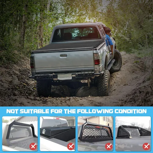 Vista 7 de Cubierta Tonneau para caja de camioneta compatible con Dodge Ram 1500 (2009-2024) Classic & New 5.7 pies caja corta sin Rambox, estilo enrollable