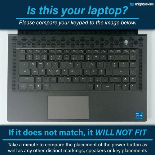 Vista 2 de MightySkins Skin compatible con Alienware X15 (2021) - Samurai Cubierta protectora de vinilo duradera y única Fácil de aplicar, quitar y cambiar