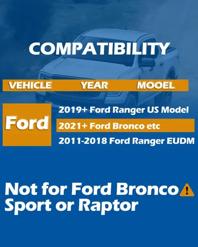 Vista 3 de dynofit Espaciador de rueda central forjado de 6 x 5.5 pulgadas para Ford Ranger Xlt Lariat Raptor 2019-2026, espaciadores de neumáticos M12x1.5