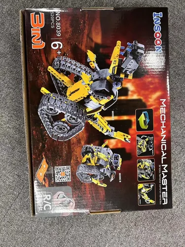 Vista 12 de Juego de juguetes de robot para niños, juego de construcción de 520 piezas, aplicación y control remoto, kit de robótica 5 en 1, robot de pared a