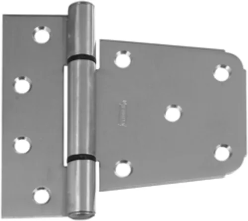 Vista 6 de National Hardware N109-021 V289 Bisagra de puerta extra pesada en negro mate, 3-1/2 pulgadas