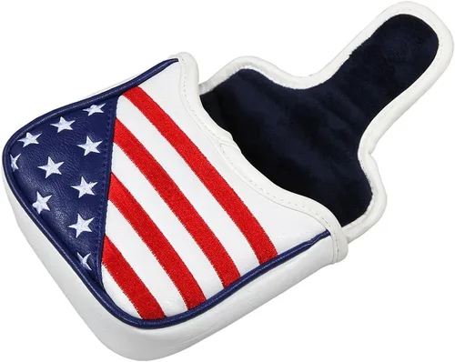 Vista 5 de Nuevo USA - Funda para putter de mazo grande con cierre magnético para putter de araña