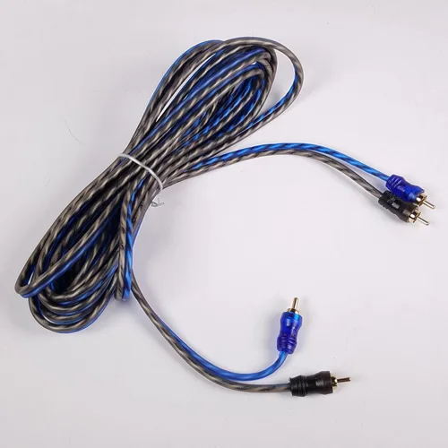 Vista 5 de Gravity GR-KIT8B Kit de instalación de amplificador de calibre 8 con RCA de alto rendimiento y cable de altavoz