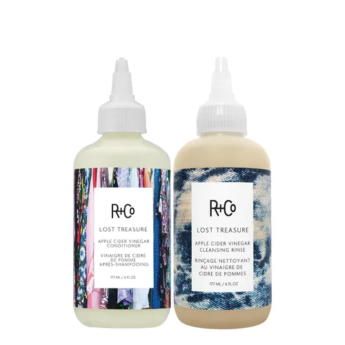 Vista 7 de R+Co Lost Treasure Apple Cider Vinegar Cleansing Rinse Dramatic Shine + Softens Hair + Preserves Color Vegan + Cruelty-Free 6 Oz
