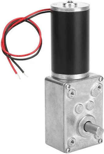 Vista 9 de DC alta velocidad de torsión reduce motor eléctrico reversible motor de engranaje 0.315 in eje (12V 10RPM)