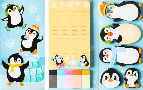 Vista 25 de B1ykin Juego de Notas Adhesivas Lindas - Bloc de Notas Autoadhesivas A+ Amazing Teacher, 550 Hojas de Páginas de Memo para Escritura, Bloc de Notas