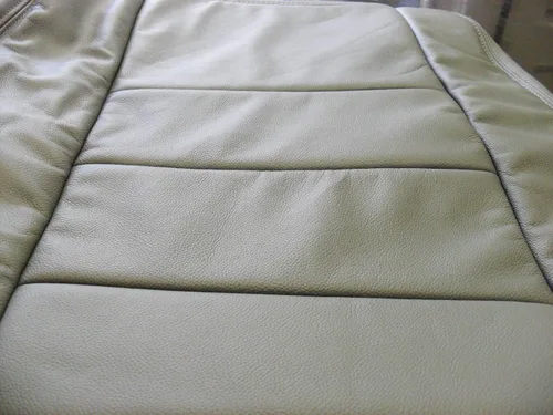 Vista 6 de 2002 a 2007 para Ford F-250 F-350 Lariat pasajero inferior vinilo asiento cubierta gris