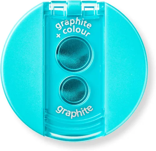 Vista 5 de Staedtler Sacapuntas de bañera de doble orificio - Turquesa - 512 006-37