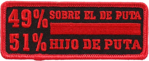 Vista 5 de Hot Leathers Parche unisex para adultos