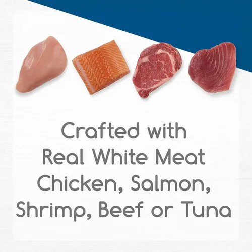 Vista 6 de Fancy Feast Gourmet Naturals - Colección de salsas, con vitaminas, minerales y nutrientes añadidos, paquete variado de latas de 12 a 3 onzas