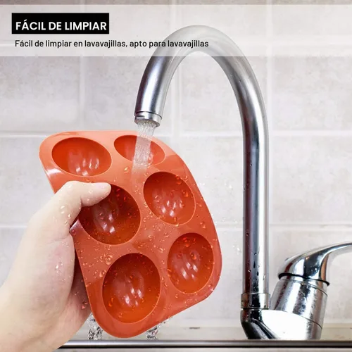 Vista 7 de Moldes de silicona para bombas de grasa Walfos, molde de silicona para dulces Walfos, molde redondo de 15 cavidades - Perfecto para bombas de grasa