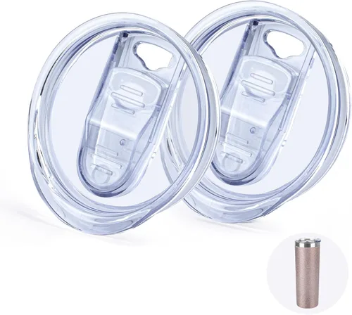 Tapas de Repuesto para Vaso Delgado de 20 oz, Paquete de 2, Se Ajustan a Vasos con Diámetro Interior de 2.74 a 2.76 PULGADAS, Tapas para Vaso a