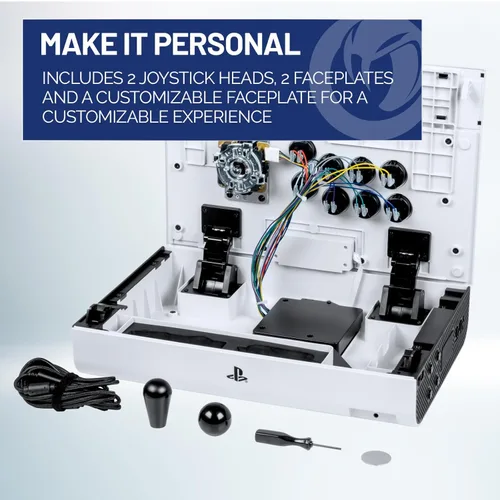 Vista 7 de NACON Daija Arcade Fight Stick Officially Licensed for PlayStation PS5, PS4 and Windows 10 11 PC