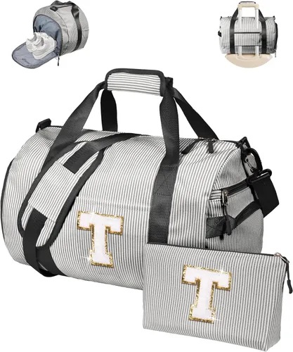 Vista 94 de Regalo para Adolescentes, Bolsa de Viaje para Niñas, Bolsas de Fin de Semana para Niños con Compartimento para Zapatos, Bolsa de Fin de Semana