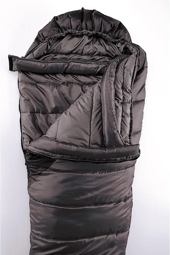 Vista 3 de Coleman North Rim 0°F Big & Tall Sleeping Bag, Cold-Weather Mummy Sleep Sack with No-Snag Zipper & Adjustable Hood for Warmth & Ventilation, Large